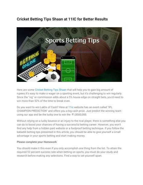 cricket betting tips shaan